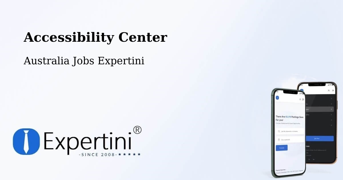 Accessibility Statement – Collie - Australia Jobs Expertini