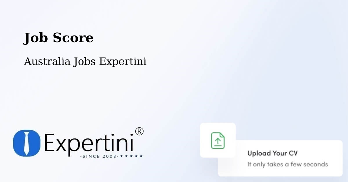 Job Score & Job Description Score Tool – Collie - Australia Jobs Expertini
