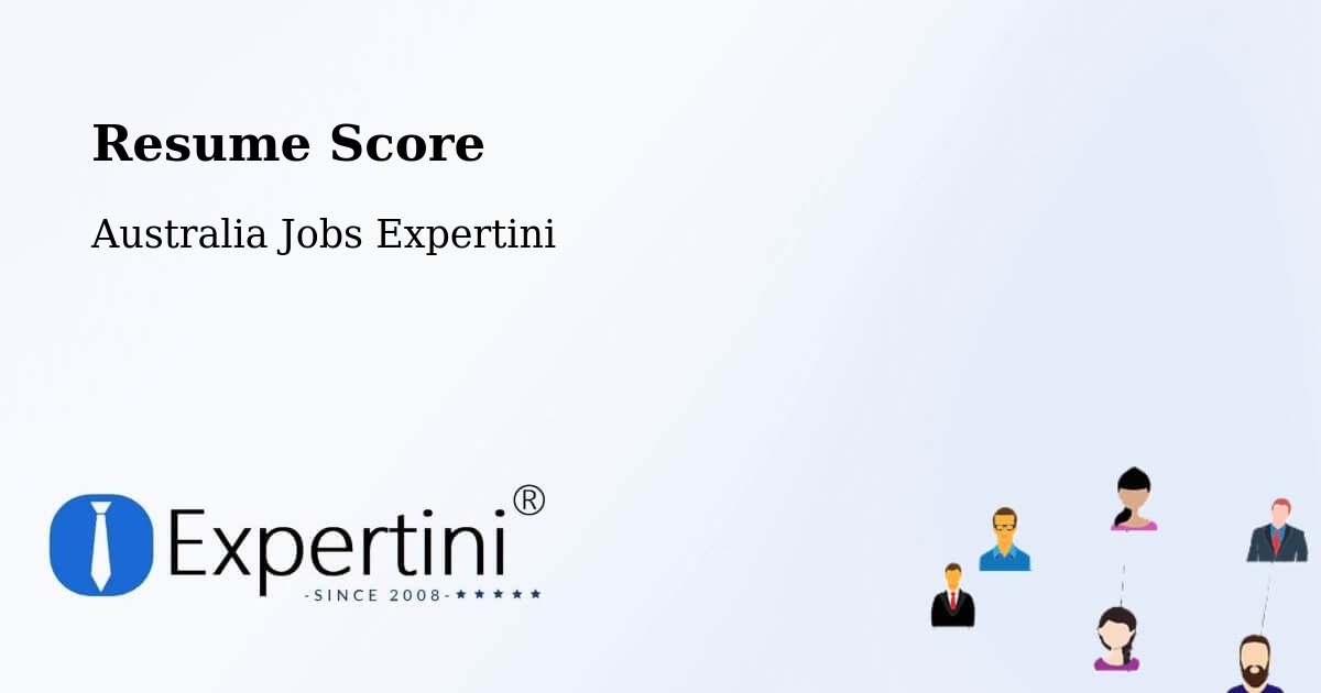 Resume Score & Job Description Match Tool – Collie - Australia Jobs Expertini